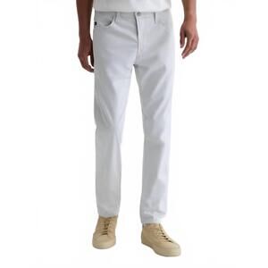 NEW AG JEANS airluxe tellis commuter performance pants in almost white